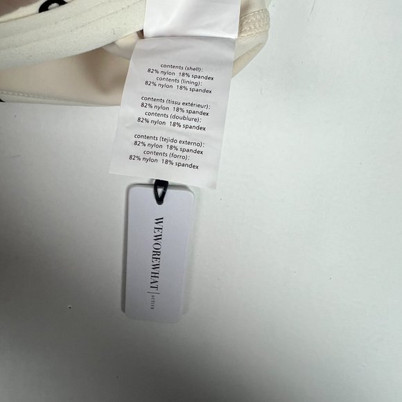 NWT WeWoreWhat Cami Bra Top Scribbles Off White Size Small S NEW - Picture 8 of 11